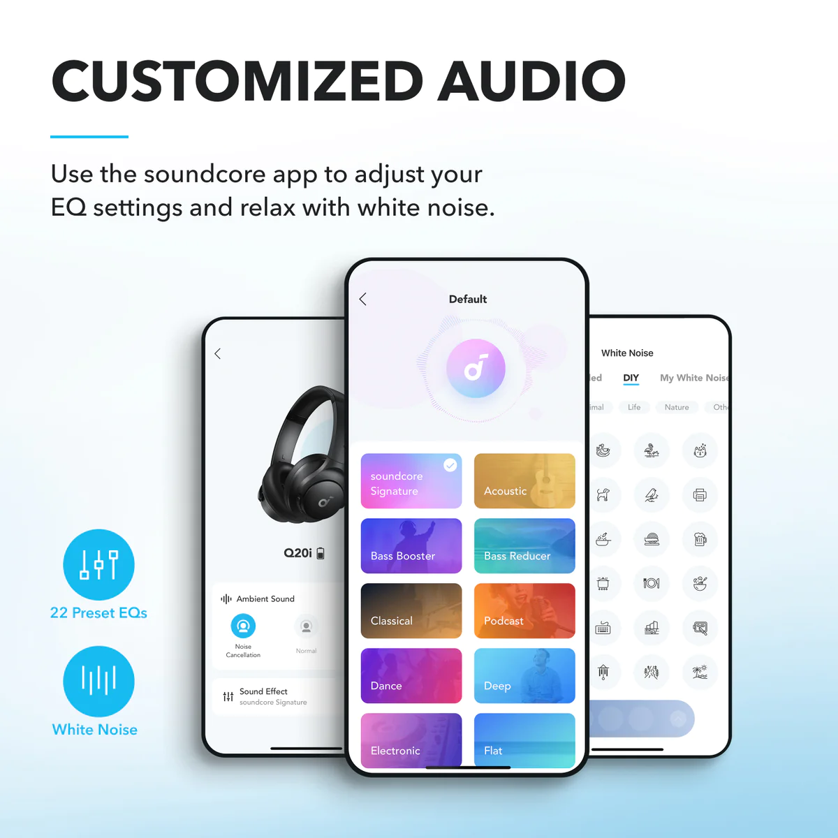 Anker soundcore Q20i Wireless Noise Canceling Headphones Anker soundcore Q20i Wireless Noise Canceling Headphones